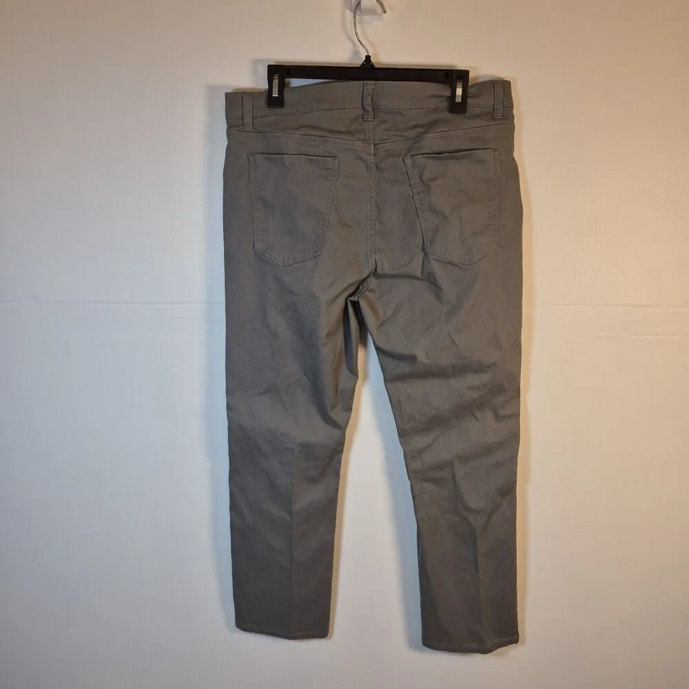 Kenneth Cole New York 5-Pocket GLOFZE Casual Pants Size 34x30 (34x29)